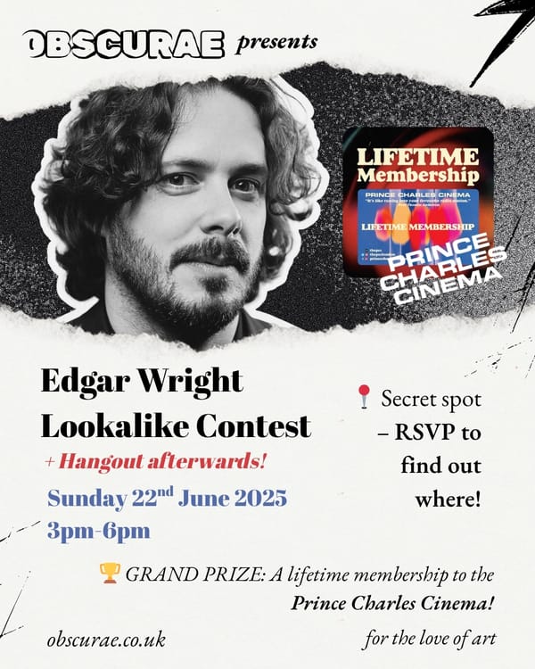 EDGAR WRIGHT LOOKALIKE CONTEST